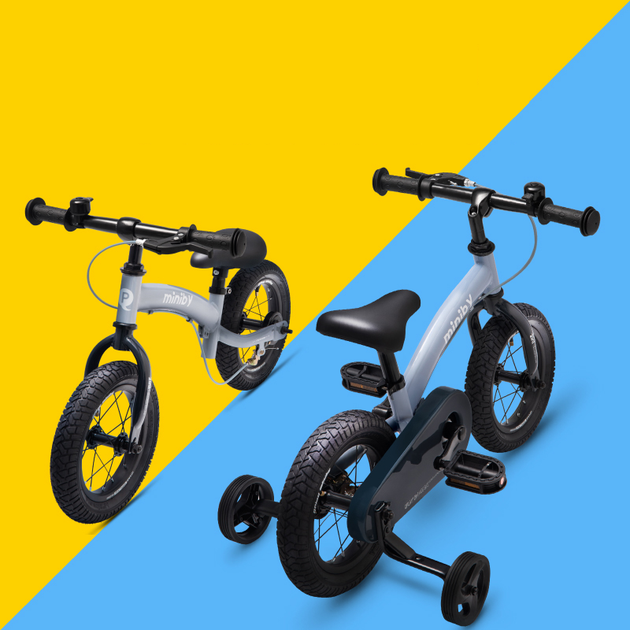 Велосипед-беговел Qplay Miniby 3в1 Green (CB01MiniByGreen