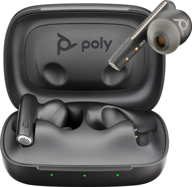 Навушники Poly TWS Voyager Free 60 Earbuds + BT700A + BCHC Black (7Y8H3AA) - зображення 2