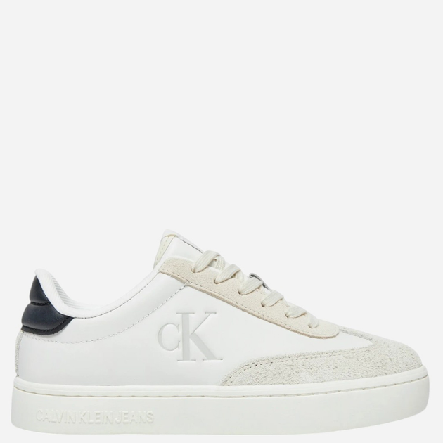 Sneakersy damskie skórzane Calvin Klein YW0YW01611-01W 39 Białe (8720639485420) - obraz 1