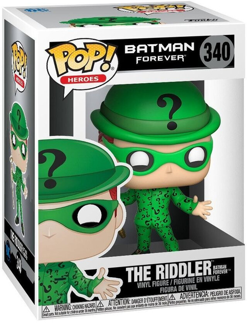 Figurka Funko Pop Heroes Batman Forever Riddler 47705 (889698477055) - obraz 1