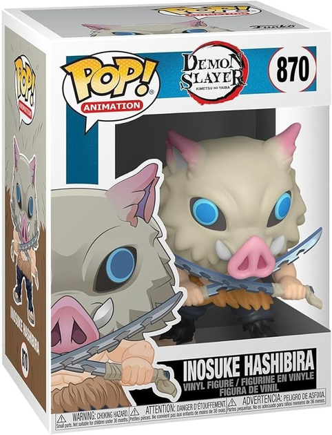 Figurka Funko Pop Animation Demon Slayer Inosuke Hashibira 49011 (889698490115) - obraz 1