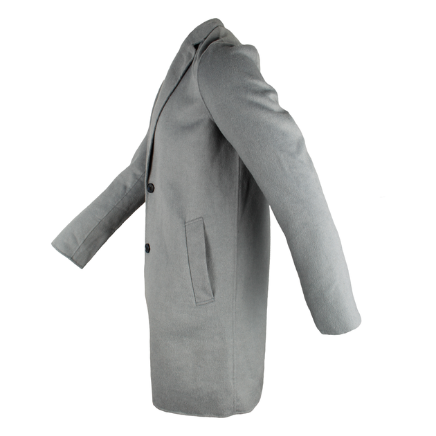 Пальто Чоловіче Jack & Jones Cірий M 190124-949423 - зображення 2