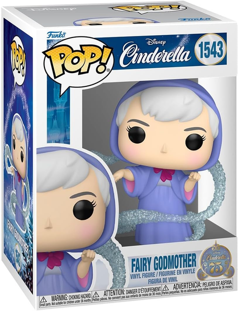 Figurka Funko Pop Disney Cinderella’s 75th Fairy GM 83457 (889698834575) - obraz 1