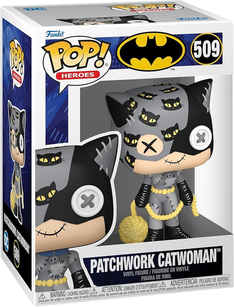 Figurka Funko Pop Animation Patchwork Catwoman 80904 (889698809047) - obraz 1