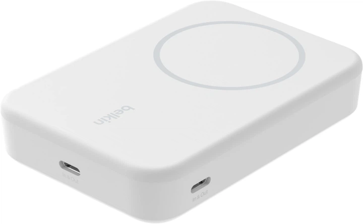 Powerbank Belkin BoostCharge Pro Magnetic 10000 mAh 15W Qi2 White (BPD008BTWH) - obraz 2