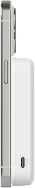 Powerbank Belkin BoostCharge Pro Magnetic 10000 mAh 15W Qi2 White (BPD008BTWH) - obraz 6