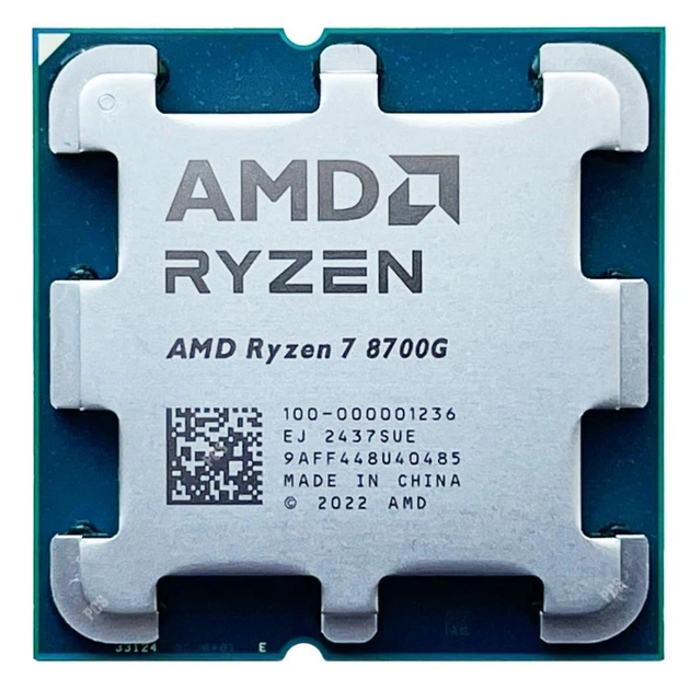 Процесор AMD Ryzen 7 8700G 4.2GHz 16MB sAM5 (100-000001236) BOX - Фото 2 Процесор AMD Ryzen 7 8700G 4.2GHz 16MB sAM5 (100-000001236) BOX - зображення 2