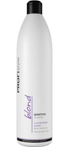Шампунь Profistyle Blond із сатиновим маслом для блондованого волосся 1000 мл - зображення 2