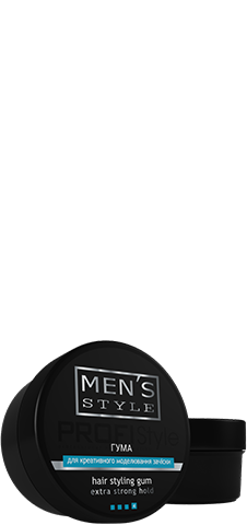 Гума Profistyle MEN екстрасильна фіксація, для креативного моделювання зачіски 80 мл - Фото 2 Гума Profistyle MEN екстрасильна фіксація, для креативного моделювання зачіски 80 мл - зображення 2