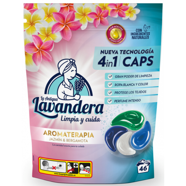 Капсулы для стирки 4 в 1 Lavandera Aromaterapia ( 46 шт ) - изображение 2