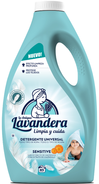 Гель для стирки детского белья Lavandera Sensitive 2.49 л (83 стирки) - изображение 2