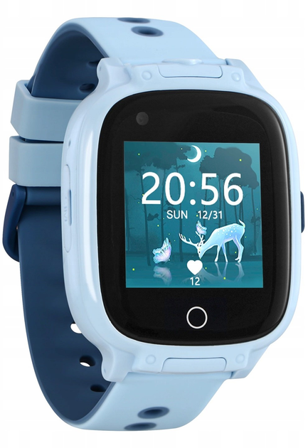 Дитячий смарт-годинник Garett Kids Twin 4G Blue (TWIN_4G_NIEB) (955555905961676) - Уцінка - зображення 3