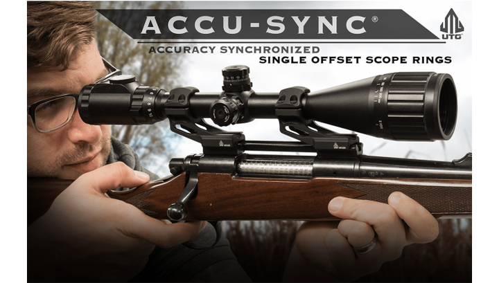 Кольца 34 с выносом Leapers UTG ST Accu-Sync высокие - Фото 9 Кольца 34 с выносом Leapers UTG ST Accu-Sync высокие - изображение 9