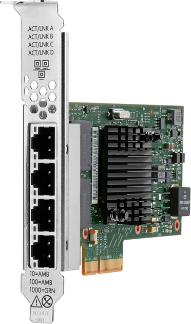 Мережева карта HPE Broadcom BCM5719 Ethernet 1Gb 4-port BASE-T (P51178-B21) - зображення 1