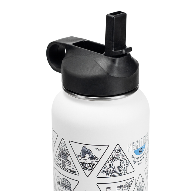 Термофляга Heritage H2O Thermo Flask White (INSH-TFLHERITAGETW1L) - изображение 3