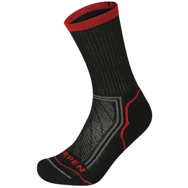Шкарпетки Lorpen TTPE Trekking Light Thermic Eco Black/Red M (1052-6310520 9937 M) - Фото 1 Шкарпетки Lorpen TTPE Trekking Light Thermic Eco Black/Red M (1052-6310520 9937 M) - зображення 1