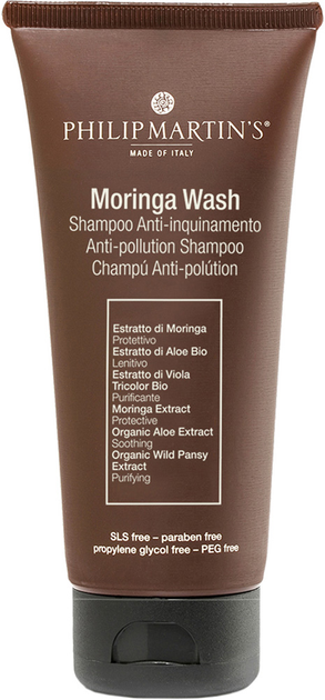 Шампунь від негативного впливу довкілля Philip Martin's Moringa Wash 75 мл від Rozetka на платформі USKIDKA Акція на Шампунь від негативного впливу довкілля Philip Martin's Moringa Wash 75 мл від Rozetka