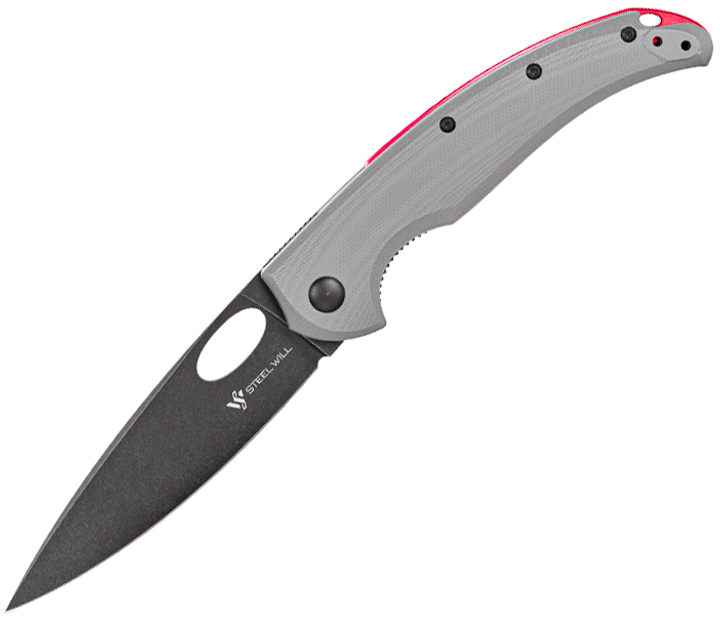 Карманный нож Steel Will Sedge 23 см Серо-красный (SWF19-20) - изображение 1
