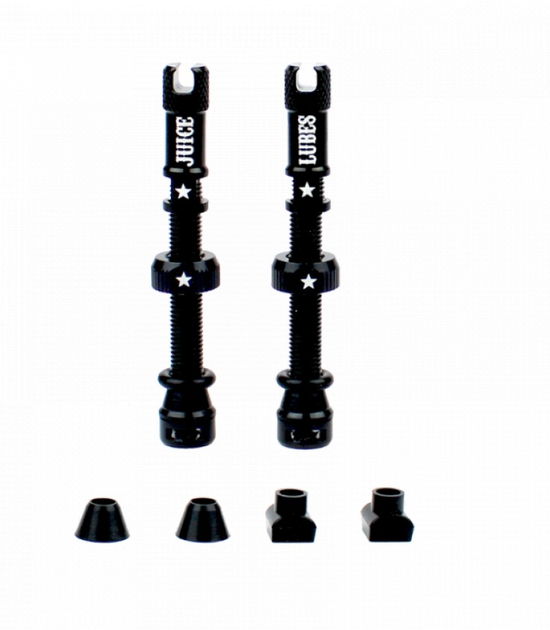 Ніпелі Juice Lubes безкамерні 48mm Black (1052-5060731387301) - Фото 1 Ніпелі Juice Lubes безкамерні 48mm Black (1052-5060731387301) - зображення 1