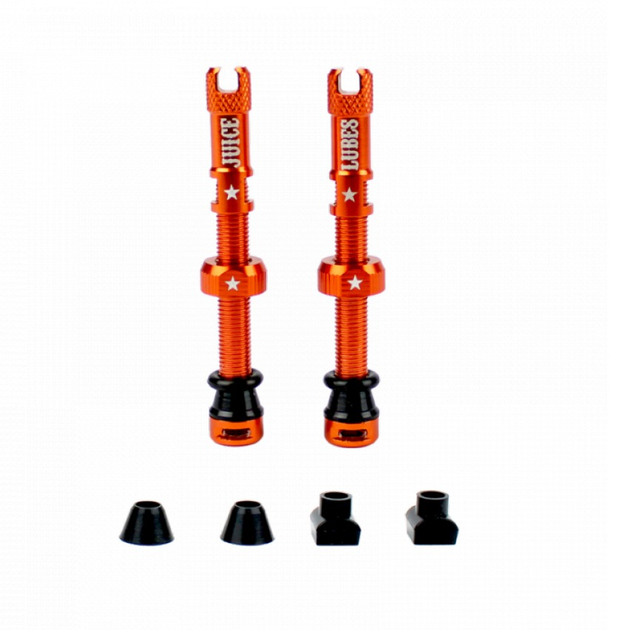 Ніпелі Juice Lubes безкамерні 48mm Orange (1052-5060731387943) - Фото 1 Ніпелі Juice Lubes безкамерні 48mm Orange (1052-5060731387943) - зображення 1