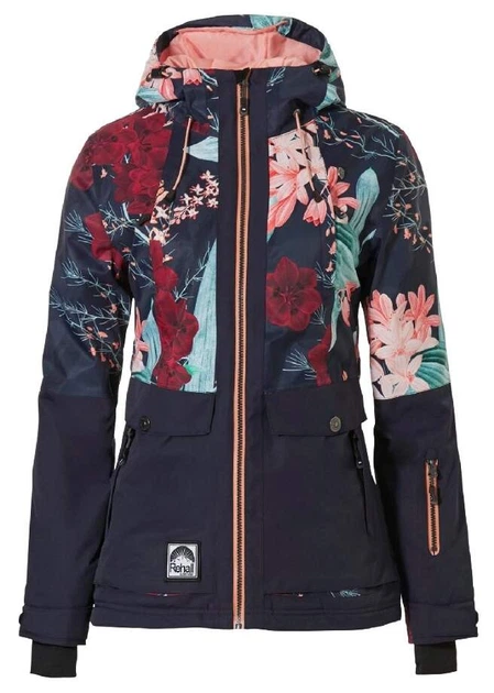 Куртка Rehall Luna W 2022 Floral Red XS (1012-60225-5010XS) - Фото 1 Куртка Rehall Luna W 2022 Floral Red XS (1012-60225-5010XS) - изображение 1