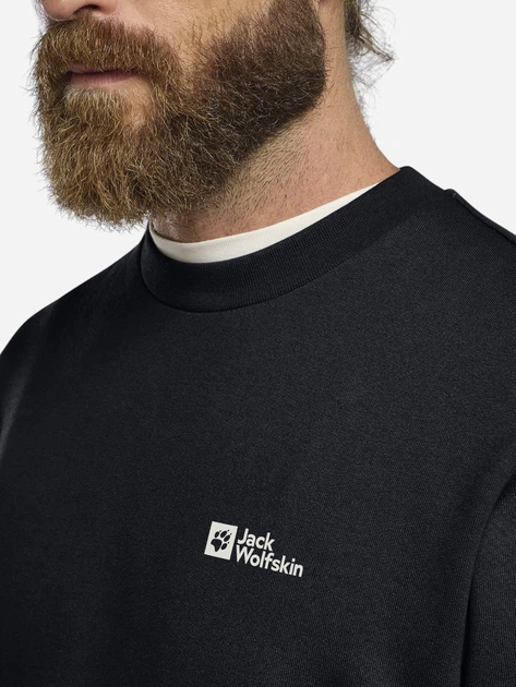 Свитшот мужской Jack Wolfskin Essential Crewneck M A63843-C0413 3XL Синий (4064886464413) - изображение 4