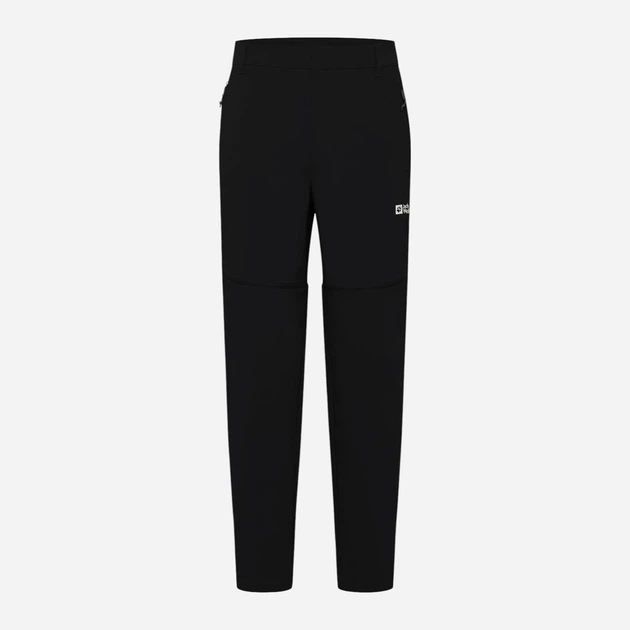 Штаны мужские Jack Wolfskin Hikeout Zip Off Pants M A63925-6000 48 Черные (4064886463904) - изображение 7