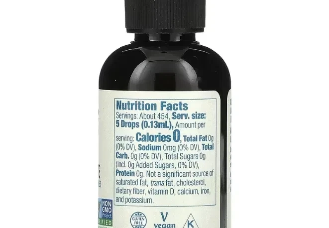 Стевия со вкусом черного шоколада Now Foods (Stevia Liquid) 59 мл - изображение 2