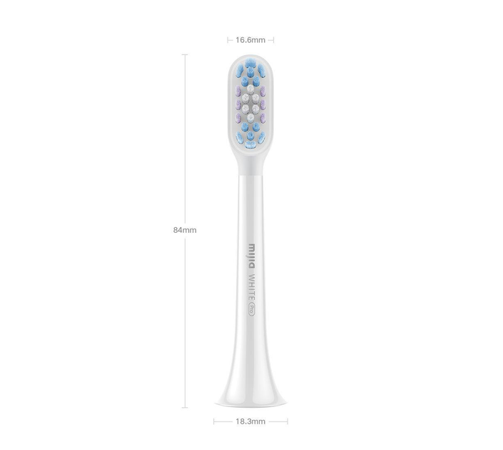 Насадки 2 штуки - набір в коробці Xiaomi Mijia Sonic T501 MBS307 / BHR6829CN білі - зображення 7