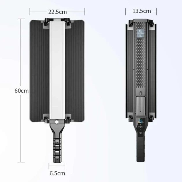 Комплект STICK-XXL LED свет-жезл RGB - R1000 3000-6000K аккумулятор NP-F960 зарядное стойка усиленая 2.8 - изображение 3