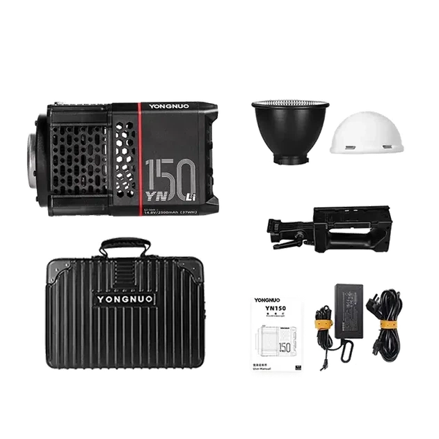 LED-світло освітлювач студійне світло Yongnuo YN150Li KIT 2700-6500K з вбудованим акумулятором на 2500 ma (101) - зображення 3