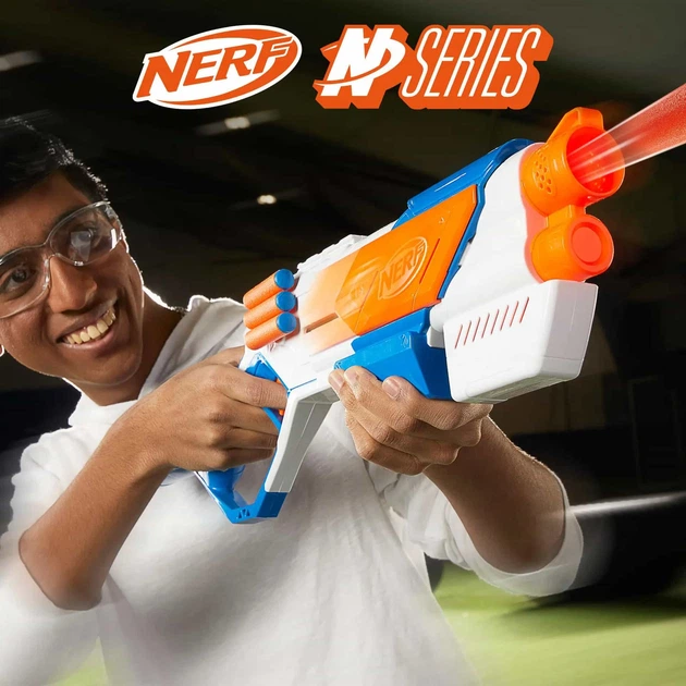 Бластер Hasbro Nerf N Series Страйкбек Strikeback, 18 патронов G0218 - Фото 7 Бластер Hasbro Nerf N Series Страйкбек Strikeback, 18 патронов G0218 - изображение 7