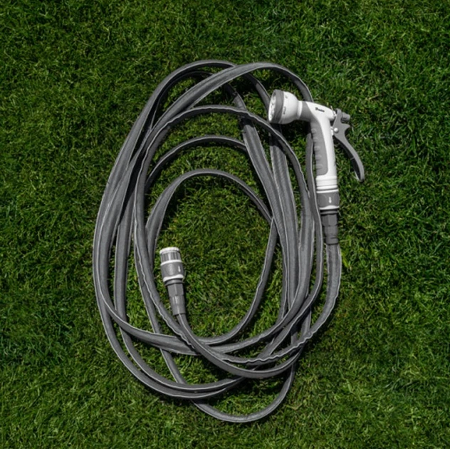 Растягивающийся шланг (комплект) Bradas TWIST HOSE 9-18 м BOX серый (WTW918GY) - Фото 4 Растягивающийся шланг (комплект) Bradas TWIST HOSE 9-18 м BOX серый (WTW918GY) - изображение 4