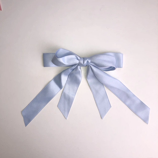 Бант для волосся на заколці шпилька Honey Fashion Accessories блакитний (12-299) - Фото 3 Бант для волосся на заколці шпилька Honey Fashion Accessories блакитний (12-299) - изображение 3