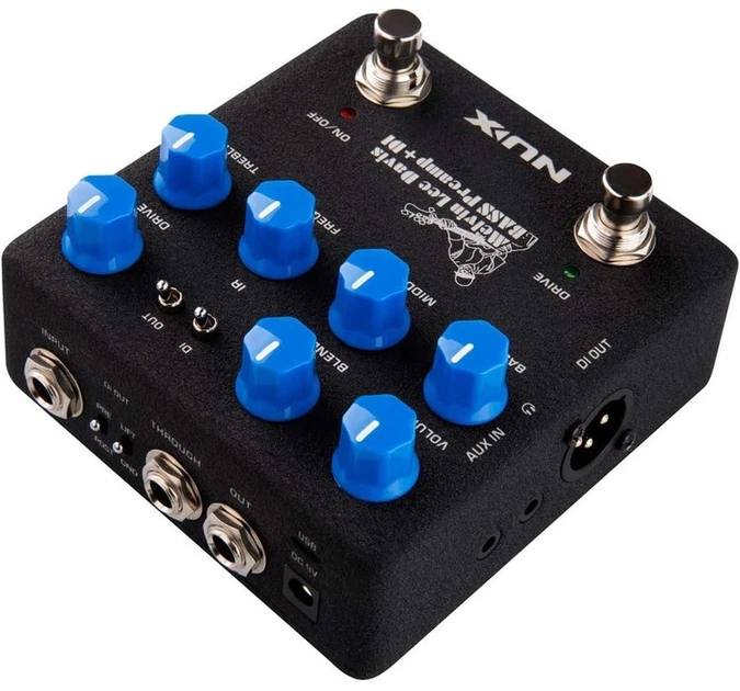 Педаль ефектов NUX MLD Bass Preamp + DI Pedal (NBP-5) - Фото 3 Педаль ефектов NUX MLD Bass Preamp + DI Pedal (NBP-5) - изображение 3