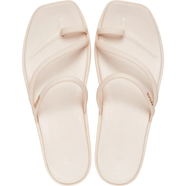 Шлепанцы Crocs Miami Toe Loop Sandal W 41 Бежевый 209862 - изображение 2