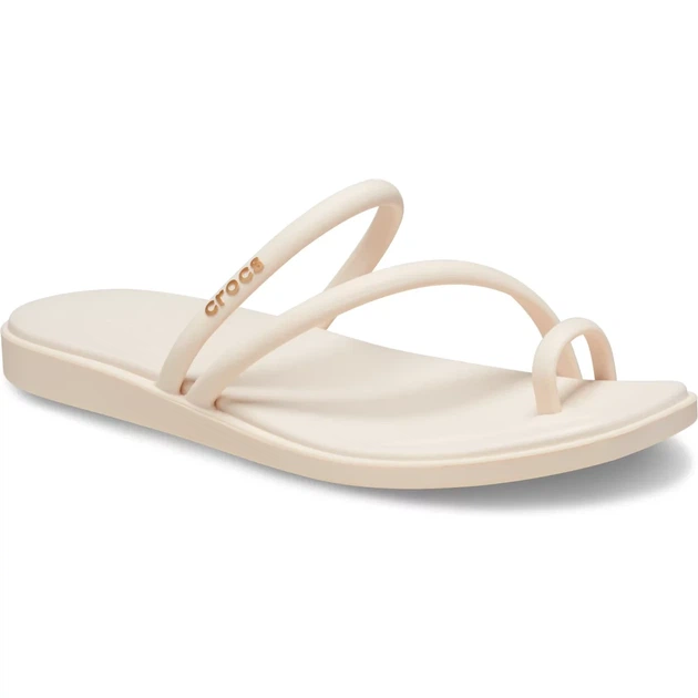 Шлепанцы Crocs Miami Toe Loop Sandal W 41 Бежевый 209862 - изображение 3