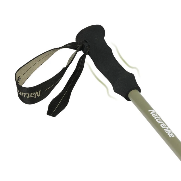 Трекінгова палиця Naturehike CNK2300DS010, 100 см, жовта - изображение 3