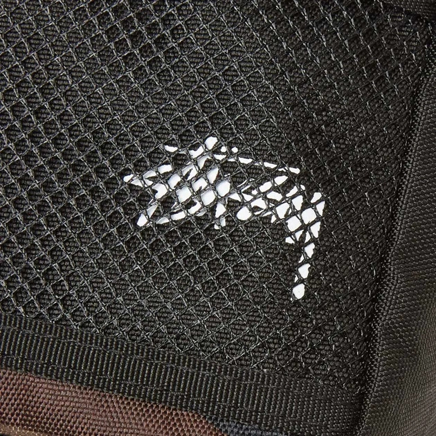 Сумка-мессенджер через плечо Stussy в камуфляжном цвете. - изображение 2