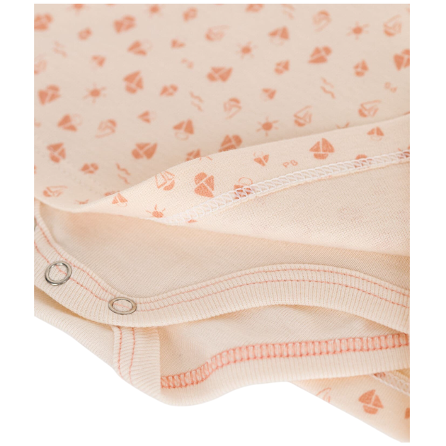 Платье-боди Petit Bateau с короткими рукавами хлопковое 12м/74 см - Фото 4 Платье-боди Petit Bateau с короткими рукавами хлопковое 12м/74 см - изображение 4