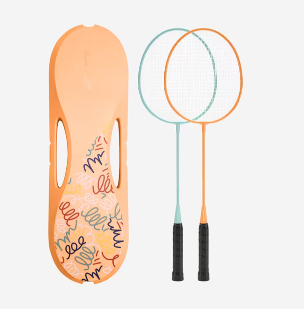 Набор для Бадминтона PERFLY Fun Set Д. 3 х В. 1,4 м (Сетка, Ракетки, Воланы) Оранжевый - Фото 6 Набор для Бадминтона PERFLY Fun Set Д. 3 х В. 1,4 м (Сетка, Ракетки, Воланы) Оранжевый - изображение 6