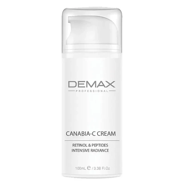 Интенсивный Пептидный крем с Ретинолом и Каннабисом Demax Canabia-C Cream Retinol & Peptides Intensive Radiance 100 мл - Фото 1 Интенсивный Пептидный крем с Ретинолом и Каннабисом Demax Canabia-C Cream Retinol & Peptides Intensive Radiance 100 мл - изображение 1