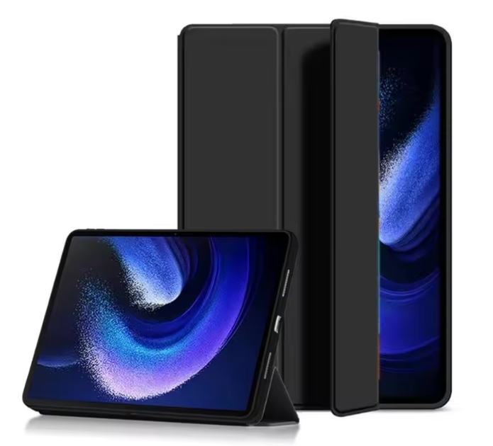 Чехол-книжка DK для Xiaomi Pad 8 / 8 Pro 11.2" | Экокожа силикон Smart Case (023324) (black) - Фото 5 Чехол-книжка DK для Xiaomi Pad 8 / 8 Pro 11.2" | Экокожа силикон Smart Case (023324) (black) - изображение 5