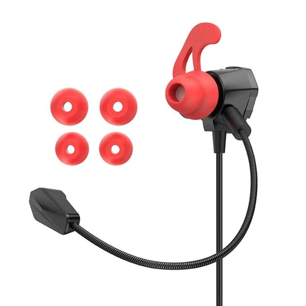 Наушники вакуумные Hoco M105 игровые Jack 3.5, 1.2м, black - изображение 2