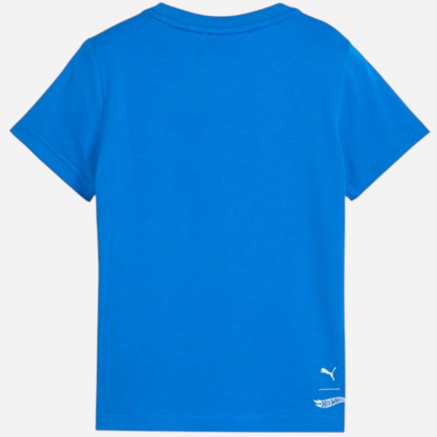 Koszulka chłopięca Puma x Hot Wheels Graphic Tee 63006958 122 cm Niebieska (4067983567162) - obraz 3