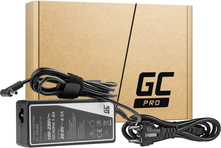 Блок живлення Green Cell Pro для ноутбука Lenovo 20V 4.5A 90W (5.5x2.5) (AD13P) - зображення 5