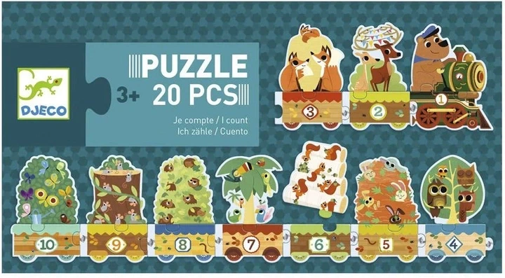 Игра-пазл DJECO Я считаю 08194 - Фото 1 Игра-пазл DJECO Я считаю 08194 - изображение 1