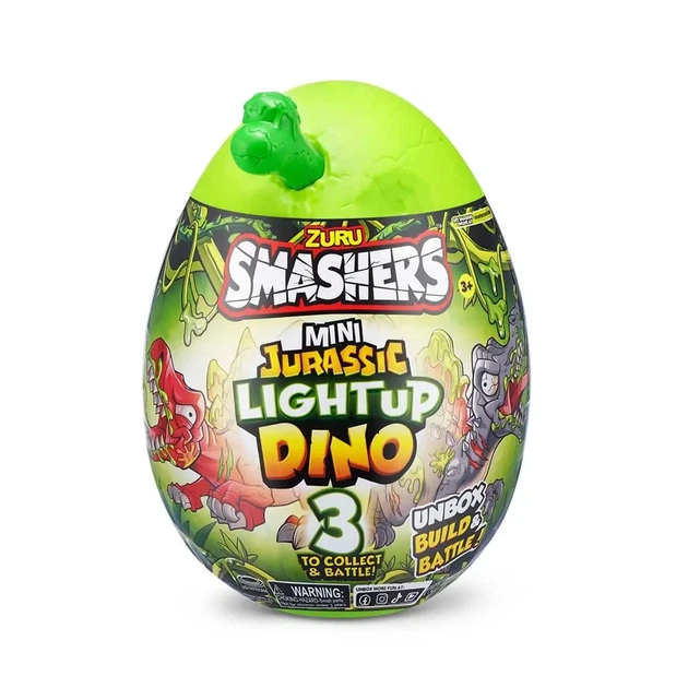 Игрушка в наборе с аксессуарами SMASHERS Mini Jurassic Ти-Рекс 74107B - Фото 2 Игрушка в наборе с аксессуарами SMASHERS Mini Jurassic Ти-Рекс 74107B - изображение 2