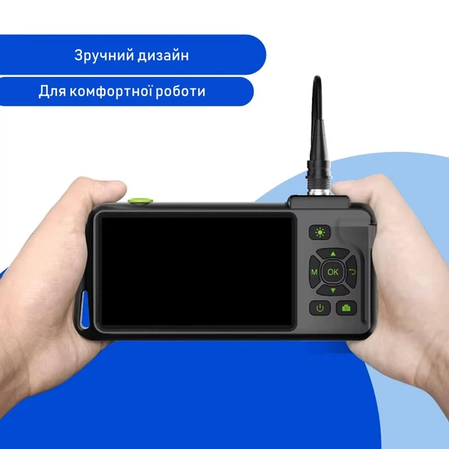 Водонепроницаемый видеоэндоскоп для авто / машины Vishrt T22 бороскоп с кабелем и камерой 8 мм, 1 м, черный (100708394) - изображение 11