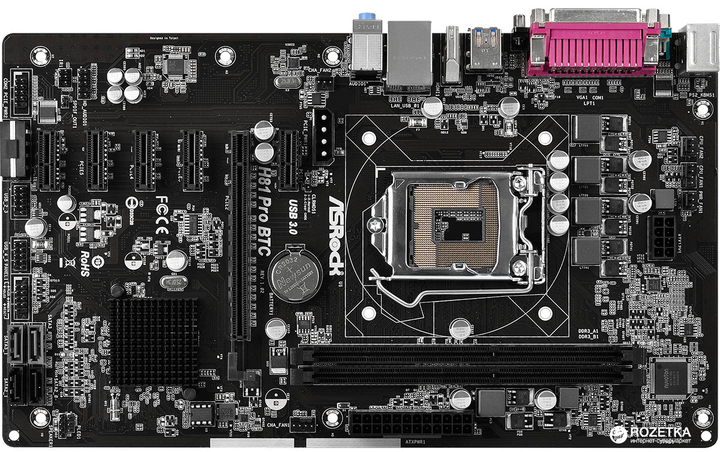 Материнская плата ASRock H81 Pro BTC R2.0 (s1150, H81, PCIe x16) – фото ...